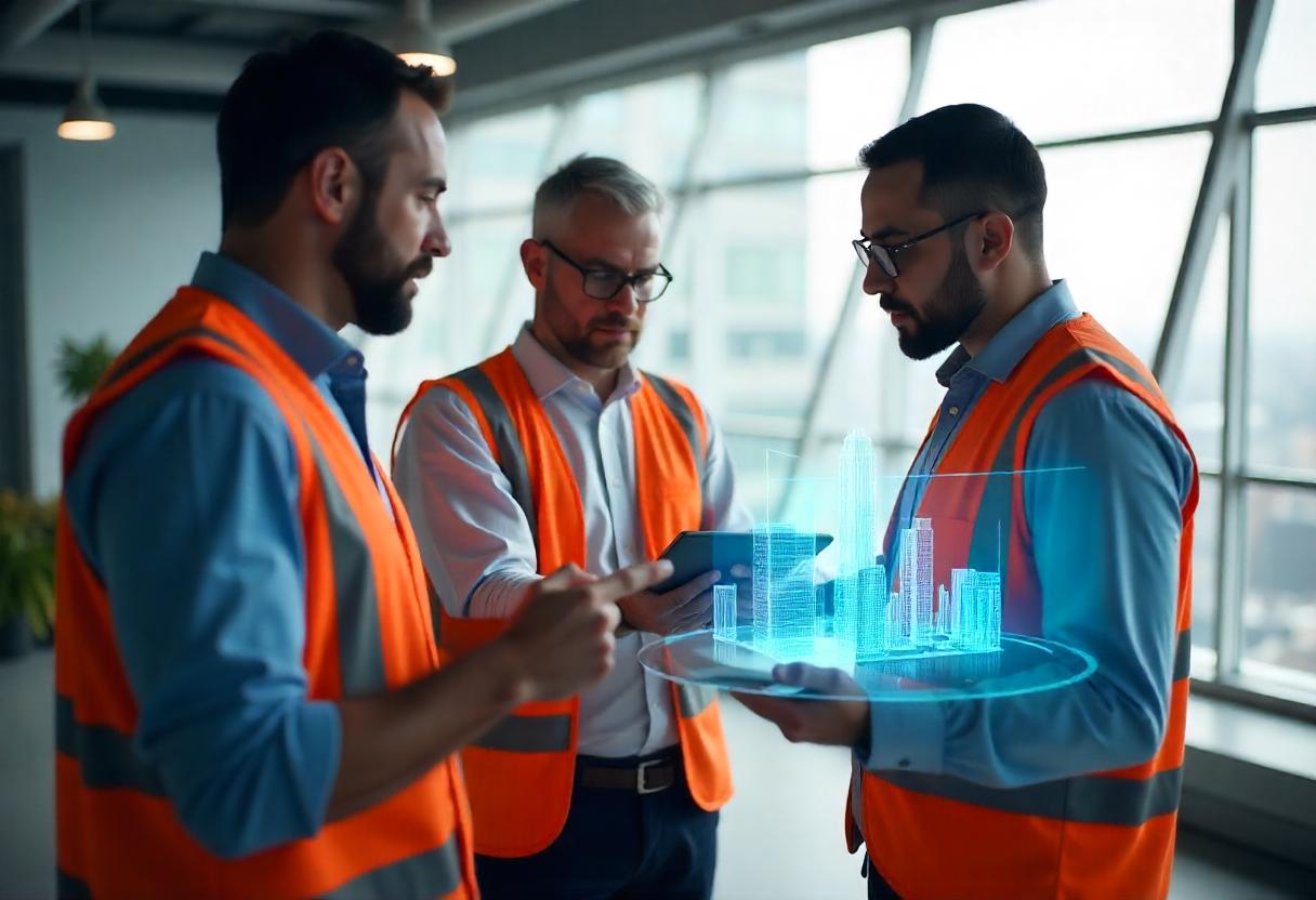 فريق عمل شركة الترا بروجرس للمقاولات